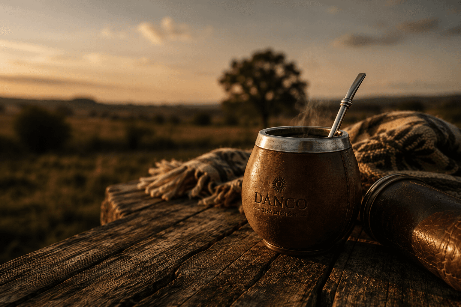 Mate Danco Tradición en el campo argentino