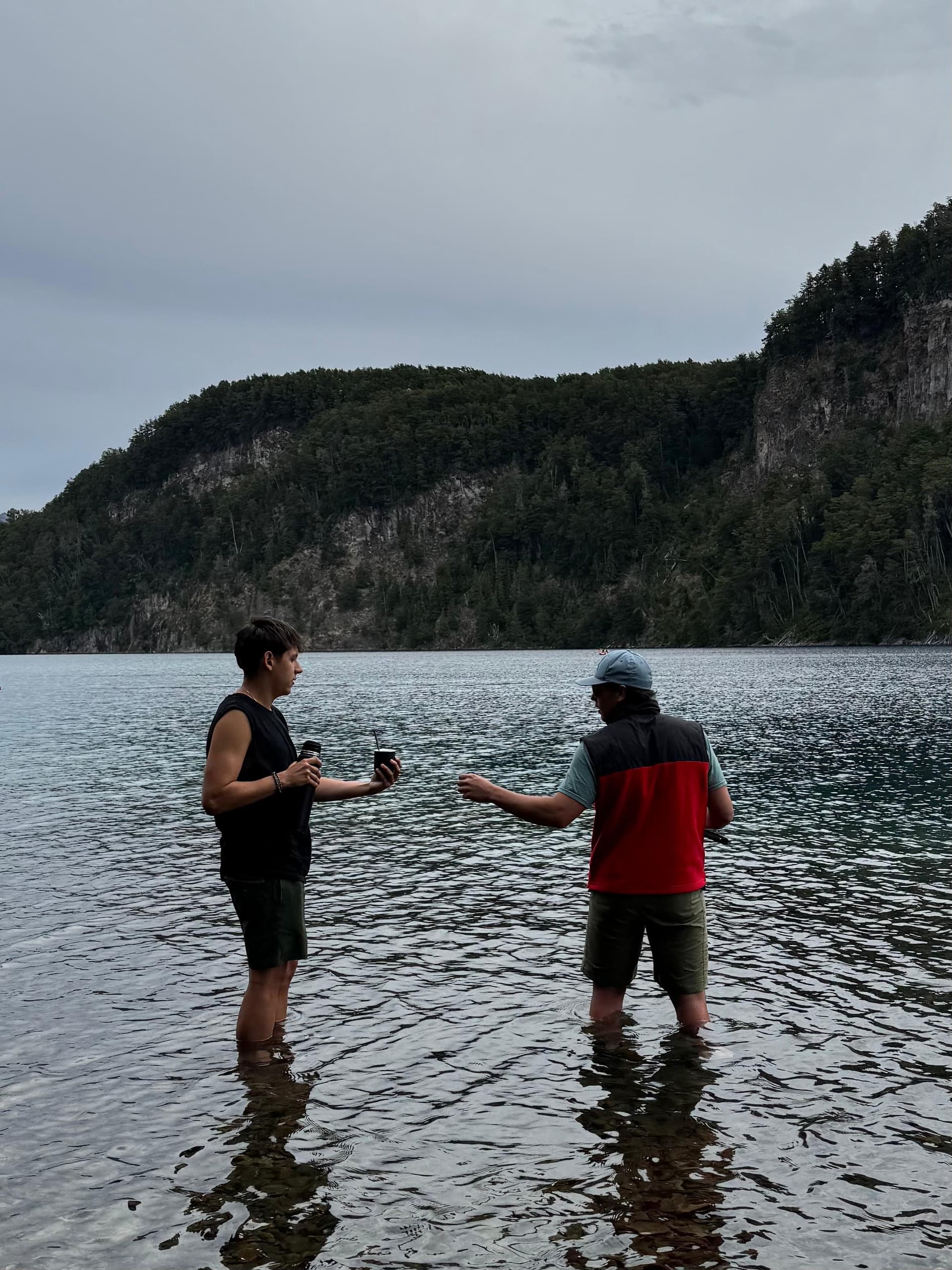 Mate Danco durante un viaje